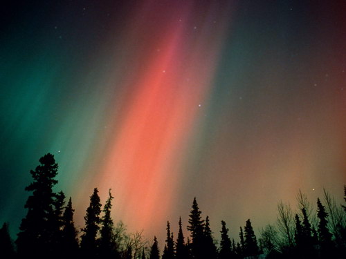  . (Aurora Borealis)