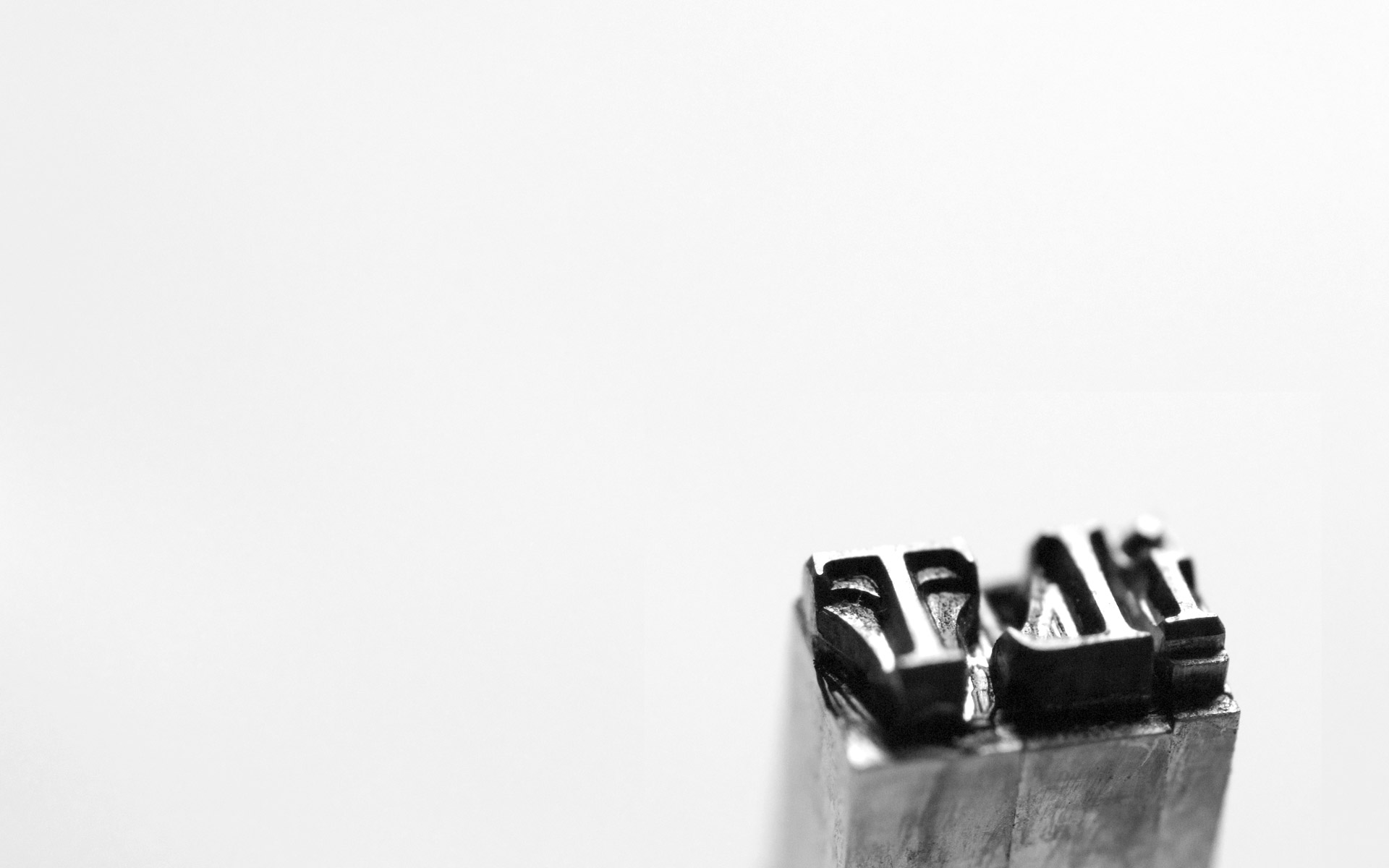 I love typography